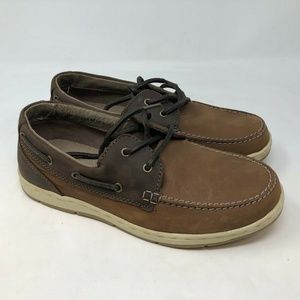 nunn bush schooner men's boat shoe
